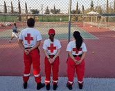 ‘’4ο Πανελλαδικό Τουρνουά Τένις Ε1 2017’’  Υγειονομική Κάλυψη από το Σώμα Εθελοντών Σαμαρειτών, Διασωστών και Ναυαγοσωστών Λάρισας