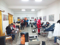 Με μεγάλη επιτυχία πραγματοποιήθηκε η αιμοδοσία Ελληνικού Ερυθρού Σταυρού Μοιρών - Σώμα Εθελοντών Σαμαρειτών Διασωστών & Ναυαγοσωστών Μοιρών