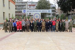 Συνάντηση Πολιτικοστρατιωτικής συνεργασίας στο Αρχηγείο του ΝΑΤΟ NRDC  GR - Συμμετοχή του Σώματος Εθελοντών Σαμαρειτών Διασωστών & Ναυαγοσωστών Θεσσαλονίκης