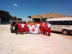Θεσσαλονίκη - Συνεργασία με αποστολή του Ιταλικού Ερυθρού Σταυρού