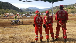 2ος Αγώνας του Πανελληνίου Πρωταθλήματος Motocross  - Υγειονομική και Διασωστική κάλυψη απότ το Σώμα Εθελοντών Σαμαρειτών Διασωστών & Ναυαγοσωστών Πατρών