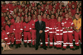 Εορτασμός της Παγκόσμιας Ημέρας Ερυθρού Σταυρού & Ερυθράς Ημισελήνου: βράβευση της  Μαριάννας Β. Βαρδινογιάννη και των εθελοντών του Ε.Ε.Σ. για την ανθρωπιστική τους προσφορά