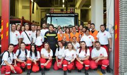 Θεσσαλονίκη - επίσκεψη στον 1ο Πυροσβεστικό Σταθμό