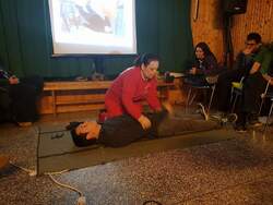 Σεμινάριο Α Βοηθειών για πολίτες στο 2ο Σύστημα Προσκόπων Παπάγου - Σώμα Εθελοντών Σαμαρειτών Διασωστών & Ναυαγοσωστών Πειραιά