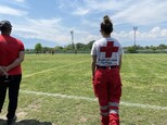 Υγειονομική κάλυψη τουρνουά ποδοσφαίρου, από το Σώμα Εθελοντών Σαμαρειτών του Περιφερειακού Τμήματος Ε.Ε.Σ. Κατερίνης