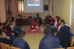 Εκπαιδευτικό Πρόγραμμα “ΒΑΣΙΚΗ ΥΠΟΣΤΗΡΙΞΗ ΖΩΗΣ και ΧΡΗΣΗ ΑΥΤΟΜΑΤΟΥ ΕΞΩΤΕΡΙΚΟΥ ΑΠΙΝΙΔIΣΤΗ (BLS/AED)” - Σώμα Εθελοντών Σαμαρειτών, Διασωστών και Ναυαγοσωστών Κατερίνης