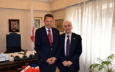 ΕΕΣ - Συνάντηση του Προέδρου της Διεθνούς Επιτροπής Ερυθρού Σταυρού (ICRC) κ. Peter Maurer με τον Πρόεδρο του Ελληνικού Ερυθρού Σταυρού Dr. Αντώνιο Αυγερινό.