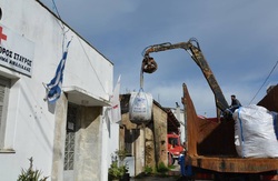 Παράδοση μεγάλης ποσότητας πλαστικών καπακιών - Σώμα Εθελοντών Σαμαρειτών Διασωστών και Ναυαγοσωστών Αμαλιάδας