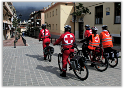 Περιπολίες ποδηλατικής ομάδας στα Ιωάννινα - Σώμα Εθελοντών Σαμαρειτών Διασωστών & Ναυαγοσωστών Ιωαννίνων