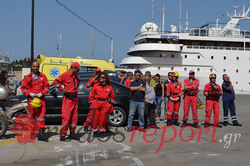 Ρόδος - Άσκηση ετοιμότητας σε κρουαζιερόπλοιο