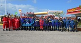 Άσκηση αντιμετώπισης τροχαίου ατυχήματος με πυρκαγιά και εγκλωβισμό οδηγών