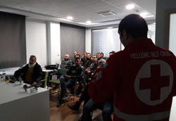 Παρουσίαση Πρώτων Βοηθειών στο Προσωπικό της Επιχείρησης Μεταλλικό Νερό “ΔΙΟΣ” - Σώμα Εθελοντών Σαμαρειτών Διασωστών και Ναυαγοσωστών Κατερίνης