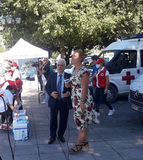 Ο Ελληνικός Ερυθρός Σταυρός κοντά στους ανθρώπους που πλήττονται από τον καύσωνα