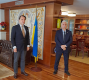 Ο Πρόεδρος του Ελληνικού Ερυθρού Σταυρού ενημέρωσε τον Πρέσβη της Ουκρανίας για τις δράσεις ενίσχυσης προς τους πληγέντες του πολέμου