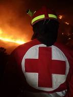 Συνδρομή σε κατάσβεση δασικής πυρκαγιάς - Σώμα Εθελοντών Σαμαρειτών, Διασωστών και Ναυαγοσωστών Κισσάμου
