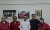Ηράκλειο Κρήτης - ...επίσκεψη του Δημάρχου Οροπεδίου Λασιθίου στα γραφεία του Σώματος Εθελοντών Σαμαρειτών, Διασωστών και Ναυαγοσωστών