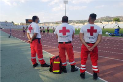 Υγειονομική Κάλυψη Πανελλήνιου Πρωταθλήματος Στίβου από το Περιφερειακό Τμήμα Ε.Ε.Σ. Πάτρας