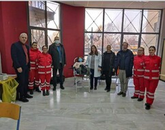 Συμμετοχή του Περιφερειακού Τμήματος Ε.Ε.Σ. Ελασσόνας στην εθελοντική αιμοδοσία του Δήμου